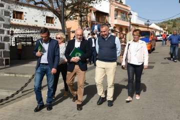 Visita institucional del Cabildo a Valsequillo (Foto TA)